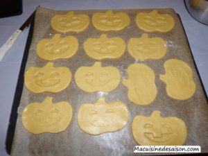 Biscuits sablés d'halloween