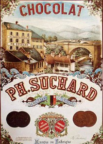 affiche chocolat Suchard