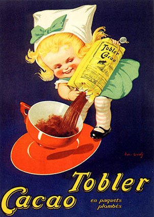 affiche cacao Tobler