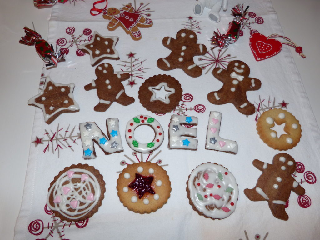 biscuits sablés de Noël