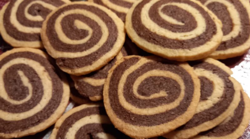 Biscuits spirales vanille cacao